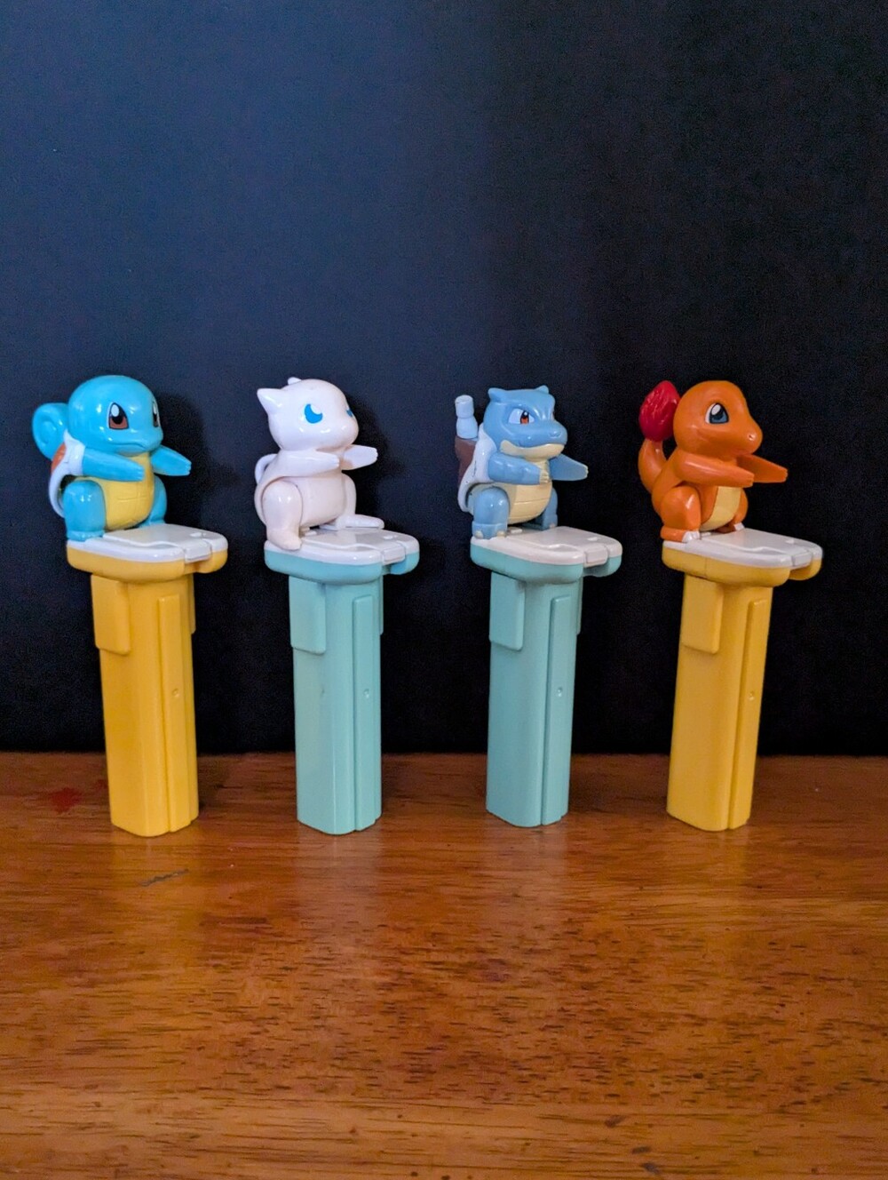Vtg 1998 Bandai Pokemon Candy Catcher Dispenser Lot of 4